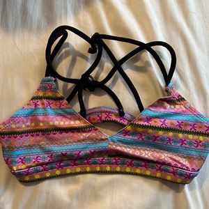 California Kisses bra top for dance class. About a size 6